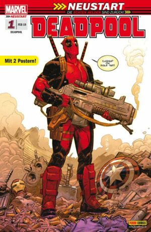 Deadpool 1 mit Poster