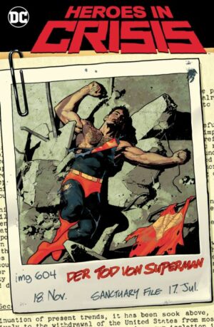 Heroes in Crisis 1 - Variant Cover 2 auf 555 Ex. lim. Heft