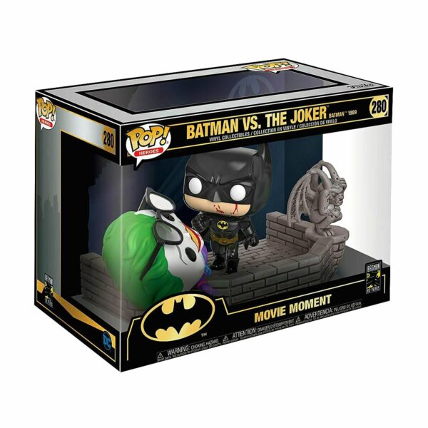 Batman 80th POP Moment! Vinyl Figuren 2er-Pack Batman & Joker (1989) 9 cm – Bild 2