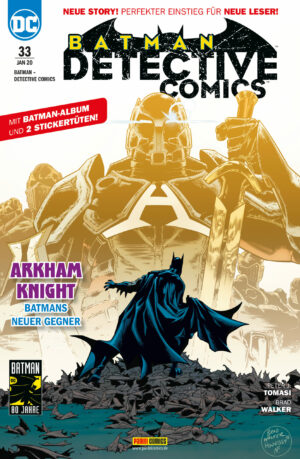 Batman: Detective Comics 33 inkl. Sticker und Stickeralbum