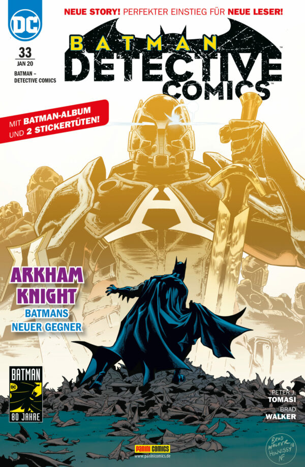Batman: Detective Comics 33 inkl. Sticker und Stickeralbum
