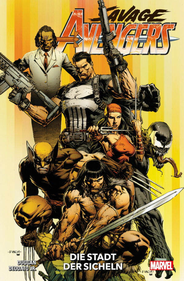 Savage Avengers 1: Die Stadt der Sicheln