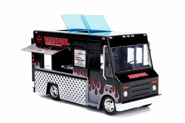 Deadpool Diecast Modell 1/24 Deadpool Taco Truck mit Figur X-Force Ver. – Bild 7