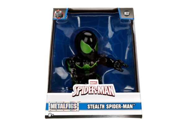 Marvel Metals Diecast Minifigur Stealth Spider-Man Green 10 cm – Bild 2