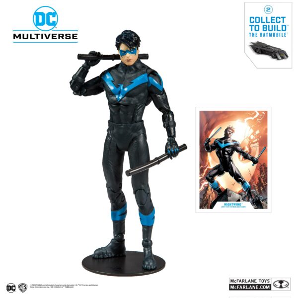 DC Rebirth Build A Actionfigur Nightwing (Better Than Batman) 18 cm – Bild 2
