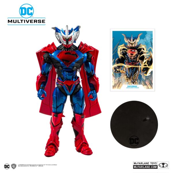DC Multiverse Superman Unchained Actionfigur Superman (Unchained Armor) 18 cm – Bild 2