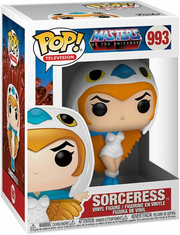 Masters of the Universe POP! Animation Vinyl Figur Sorceress 9 cm