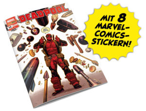 Deadpool 14 MIT 8 STICKERN ZUM STICKERALBUM AUS SPIDER-MAN 14