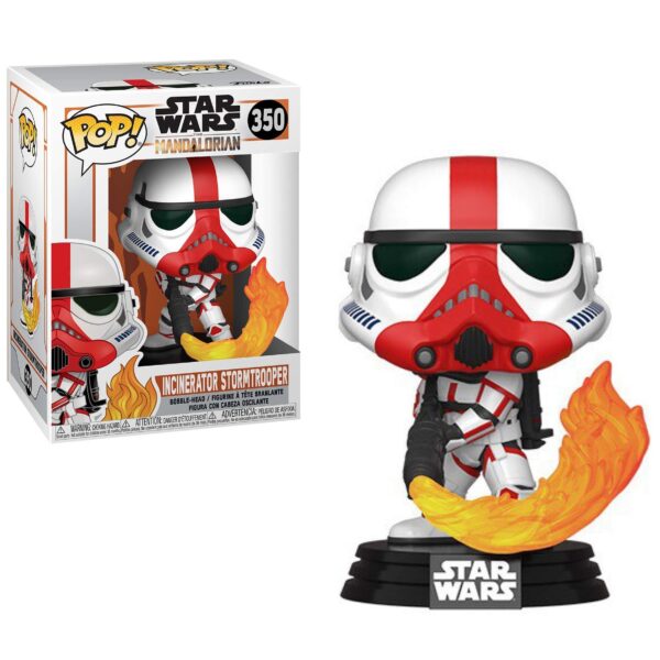 Star Wars The Mandalorian POP! TV Vinyl Figur Incinerator Stormtrooper 9 cm