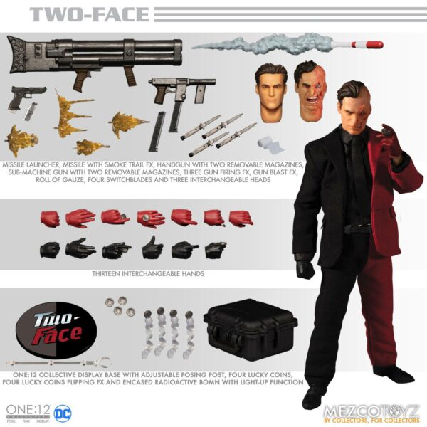 DC Comics Actionfigur 1/12 Two-Face 18 cm