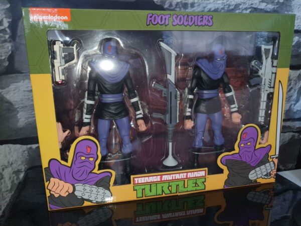 Teenage Mutant Ninja Turtles Actionfiguren Doppelpack Foot Soldier 'Army Builder' 18 cm