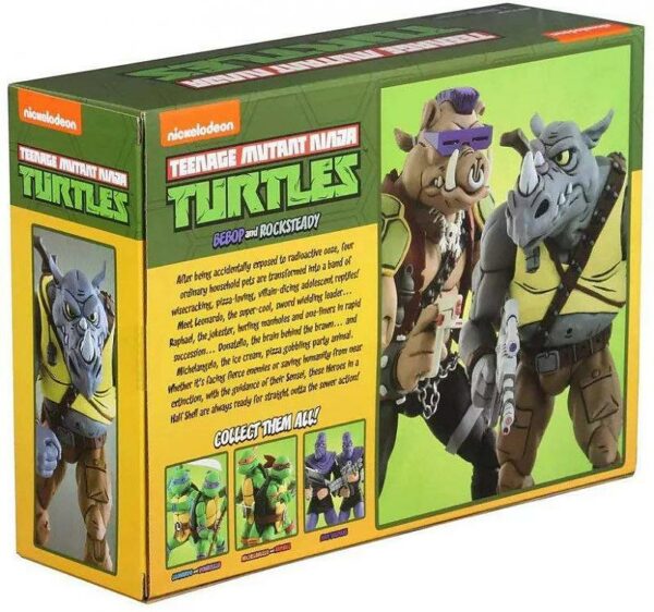 Teenage Mutant Ninja Turtles Actionfiguren Doppelpack Rocksteady & Bebop 18 cm – Bild 2