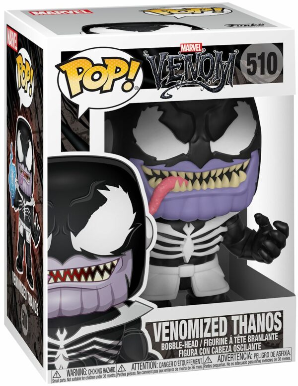 Marvel Venom POP! Marvel Vinyl Figur Thanos 9 cm