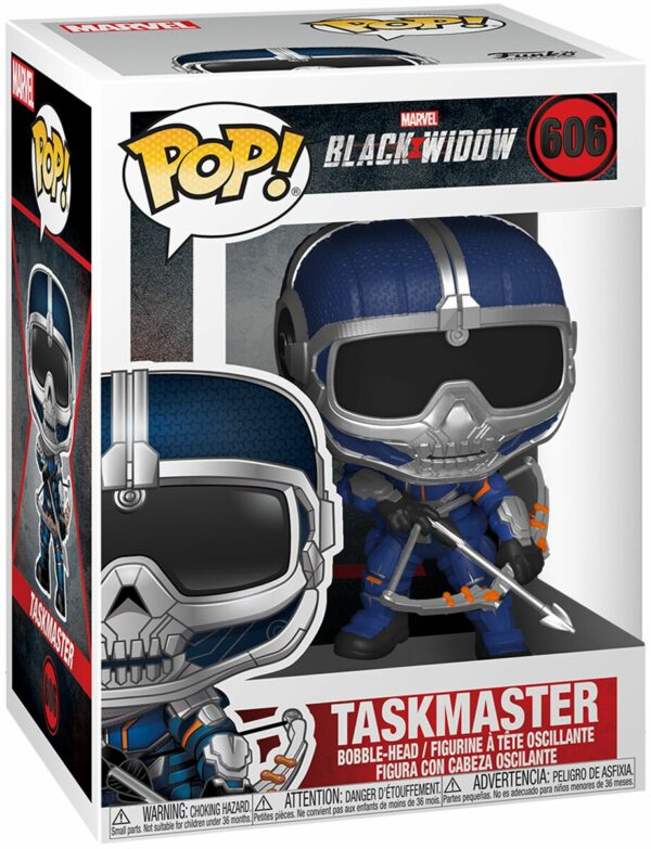Black Widow POP! Marvel Vinyl Figur Taskmaster w/ Bow 9 cm