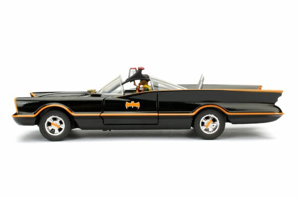 Batman Build N' Collect Diecast Kit 1/24 1966 Classic TV Series Batmobil mit Figuren – Bild 7
