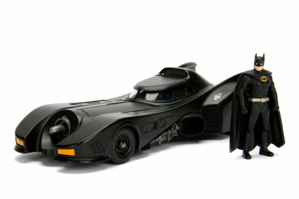 Batman Build N' Collect Diecast Kit 1/24 1989 Batmobil mit Batman Figur – Bild 2