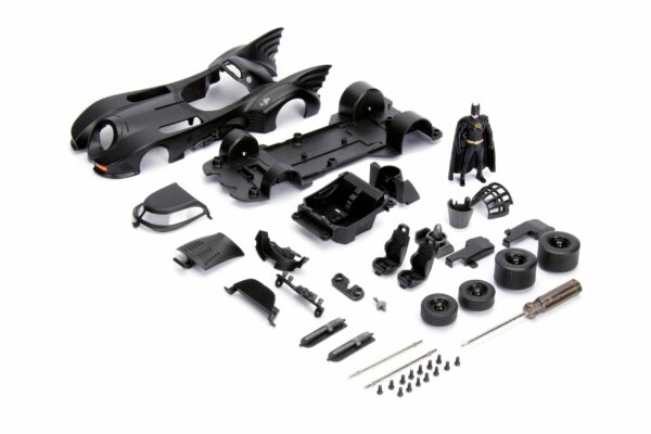 Batman Build N' Collect Diecast Kit 1/24 1989 Batmobil mit Batman Figur – Bild 3