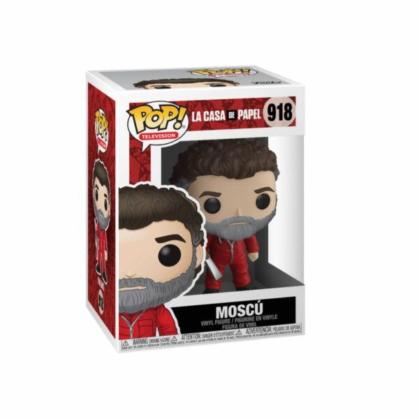 Haus des Geldes POP! TV Vinyl Figur Moscow 9 cm
