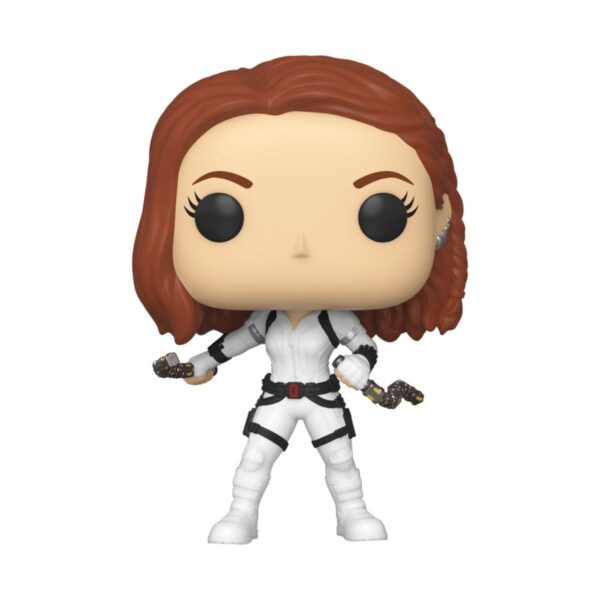 Black Widow POP! Marvel Vinyl Figur Black Widow (White Suit) 9 cm – Bild 2