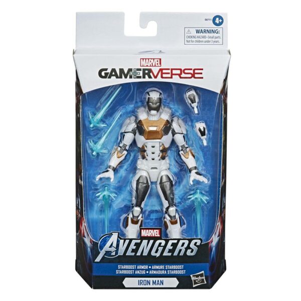Avengers Video Game Marvel Legends Series Gamerverse Actionfigur Iron Man (Starboost Armor) 15 cm