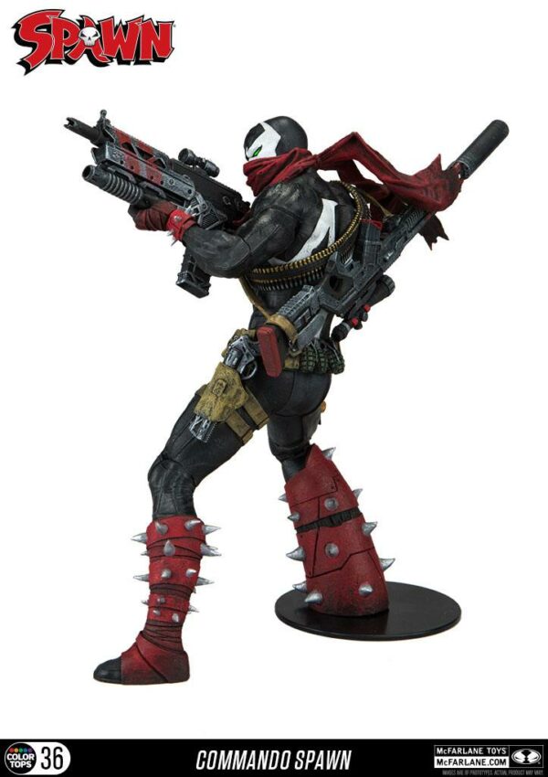 Spawn Color Tops Actionfigur Commando Spawn 18 cm in nummerierter Fensterbox – Bild 3