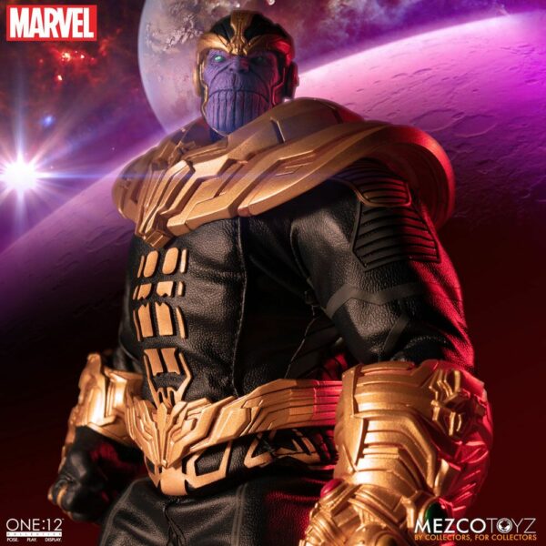 Marvel Universe Actionfigur mit Leuchtfunktion 1/12 Thanos 21 cm – Bild 12