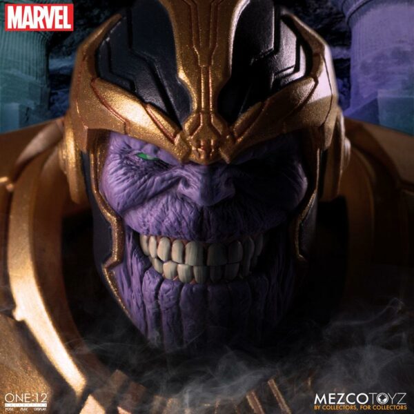 Marvel Universe Actionfigur mit Leuchtfunktion 1/12 Thanos 21 cm – Bild 13