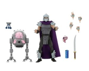 Teenage Mutant Ninja Turtles Actionfiguren Doppelpack Shredder vs Krang in Bubble Walker 18 cm