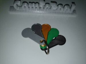 abziehbarer Einkaufswagenchip/Einkaufswagenlöser Chip 3D-Druck