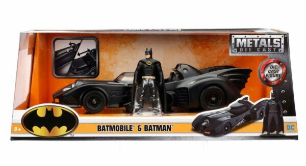 Batman Diecast Modell 1/24 1989 Batmobile mit Figur Fahrzeuge & Vehikel Batman