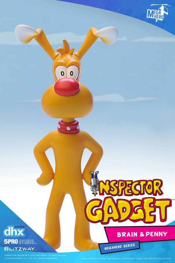 Inspector Gadget Mega Hero Actionfiguren Doppelpack 1/12 Brain & Penny 11 cm – Bild 6