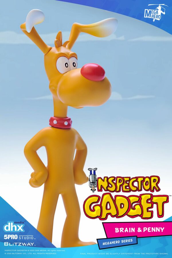 Inspector Gadget Mega Hero Actionfiguren Doppelpack 1/12 Brain & Penny 11 cm – Bild 7