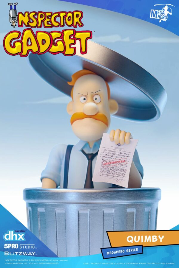 Inspector Gadget Mega Hero Actionfigur 1/12 Quimby 13 cm – Bild 5