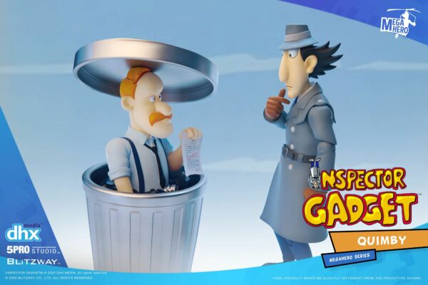 Inspector Gadget Mega Hero Actionfigur 1/12 Quimby 13 cm – Bild 6