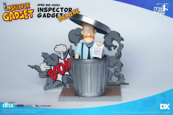 Inspector Gadget Mega Hero Actionfiguren 1/12 Inspector Gadget Deluxe Version 17 cm – Bild 4