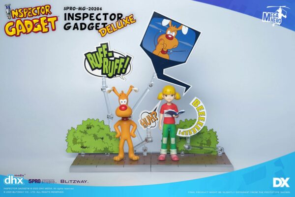 Inspector Gadget Mega Hero Actionfiguren 1/12 Inspector Gadget Deluxe Version 17 cm – Bild 5