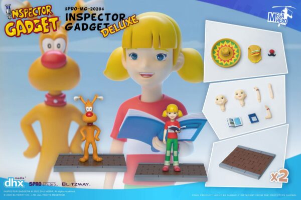 Inspector Gadget Mega Hero Actionfiguren 1/12 Inspector Gadget Deluxe Version 17 cm – Bild 7