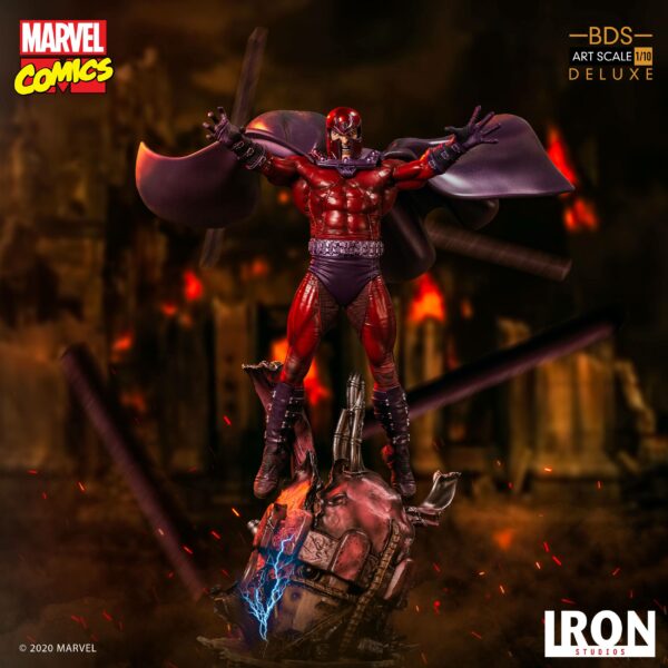 Marvel Comics BDS Art Scale Statue 1/10 Magneto 31 cm – Bild 19