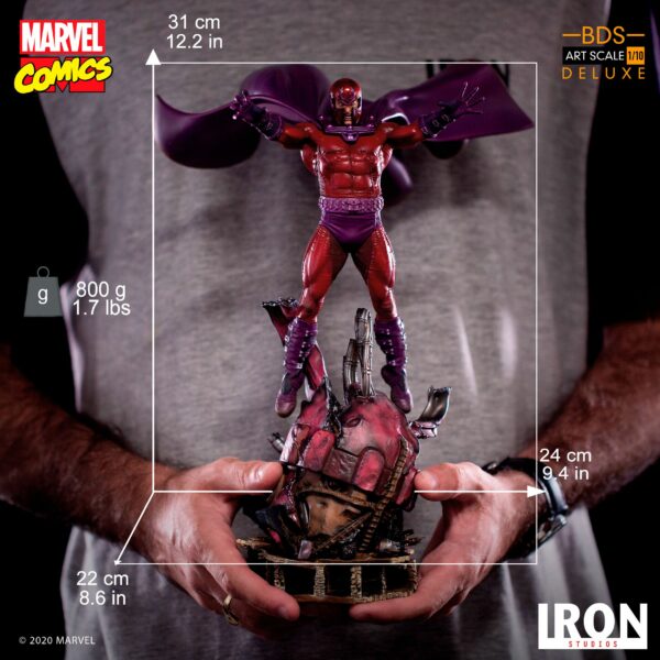 Marvel Comics BDS Art Scale Statue 1/10 Magneto 31 cm – Bild 22