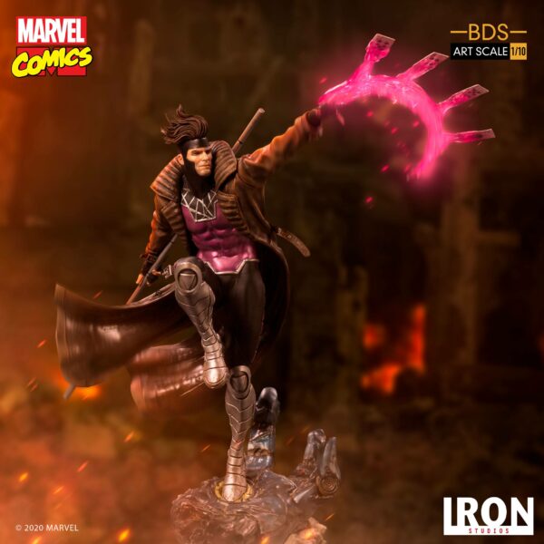 Marvel Comics BDS Art Scale Statue 1/10 Gambit 26 cm – Bild 11