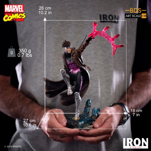 Marvel Comics BDS Art Scale Statue 1/10 Gambit 26 cm – Bild 14