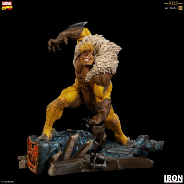 Marvel Comics BDS Art Scale Statue 1/10 Sabretooth 21 cm – Bild 5