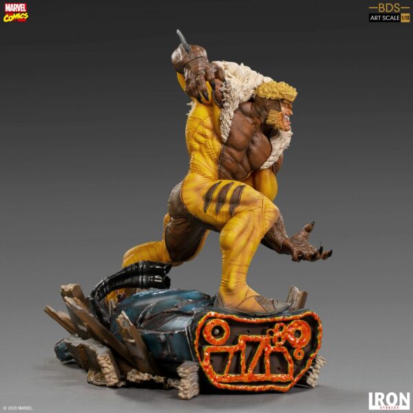Marvel Comics BDS Art Scale Statue 1/10 Sabretooth 21 cm – Bild 10