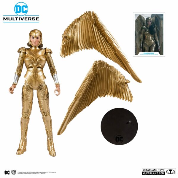 DC Multiverse Actionfigur Wonder Woman 1984 Golden Armor 18 cm – Bild 5