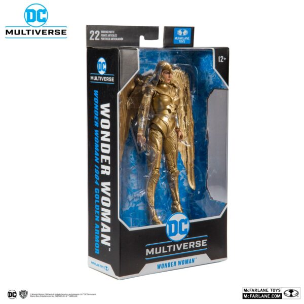 DC Multiverse Actionfigur Wonder Woman 1984 Golden Armor 18 cm – Bild 7
