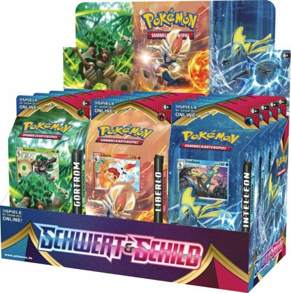 Pokemon Schwert und Schild Themendeck deutsch - Gortrom, Liberlo, Intelleon