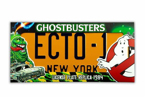 Ghostbusters Replik 1/1 ECTO-1 Nummernschild – Bild 2
