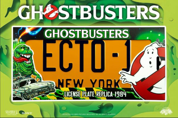 Ghostbusters Replik 1/1 ECTO-1 Nummernschild – Bild 3
