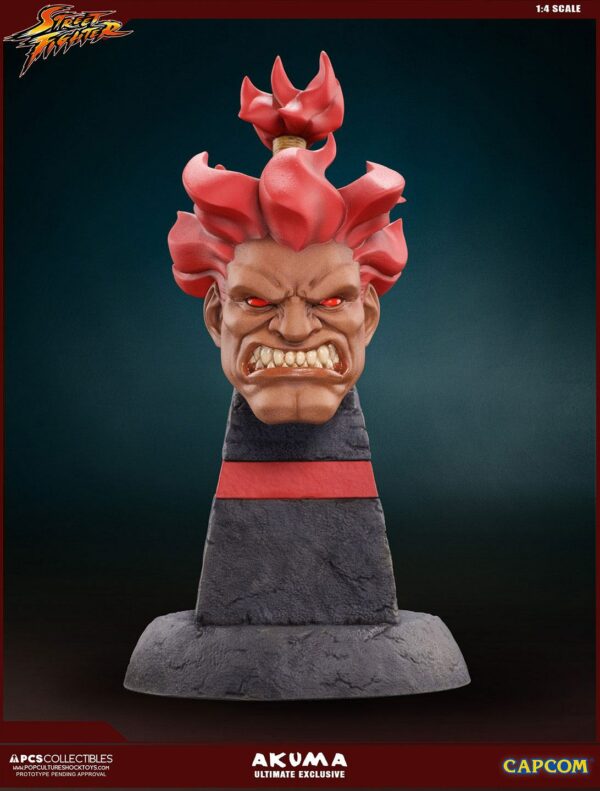 Street Fighter Mixed Media Statue 1/4 Akuma Ultimate Exclusive 58 cm – Bild 5