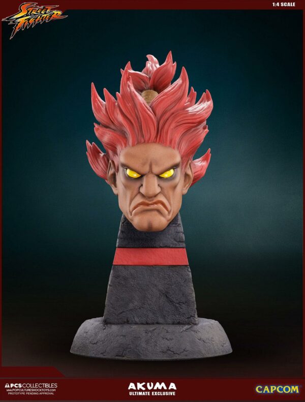 Street Fighter Mixed Media Statue 1/4 Akuma Ultimate Exclusive 58 cm – Bild 9